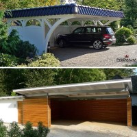 Individiuelle Carports aller Baustile von PREMIUM Carportwerk Individiuelle Carports aller Baustile von PREMIUM Carportwerk