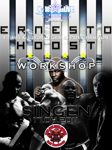Ernesto Hoost der K-1 Superstar in Deutschland