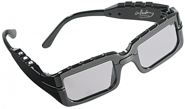 infactory Innovative Sonnenbrille mit einstellbarer Tönung (UV 400)