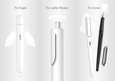 Weiße Feste mit Lamy - Für jeden Anlass das passende Schreibgerät Weiße Feste mit Lamy - Für jeden Anlass das passende Schreibgerät