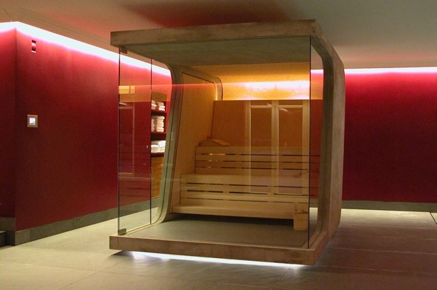 Designsauna und individuelle Saunakabine Designsauna und individuelle Saunakabine