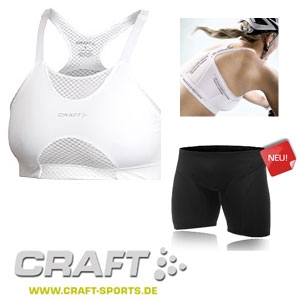 Cool Bike Shorts und sportspezifische BHs