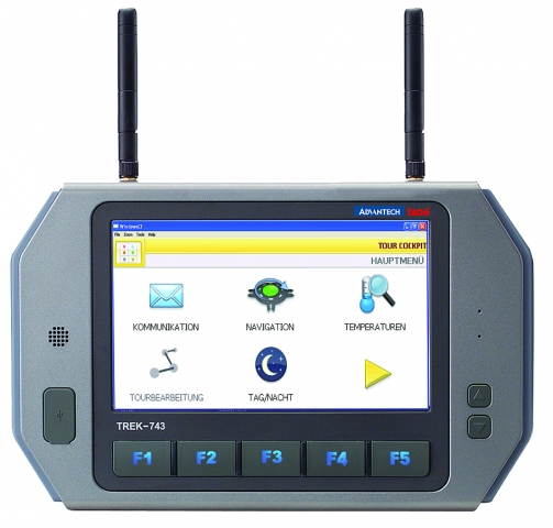transport logistic 2011: Advantech-DLoG präsentiert neue Lösungen für das mobile Ressourcen- und Flo