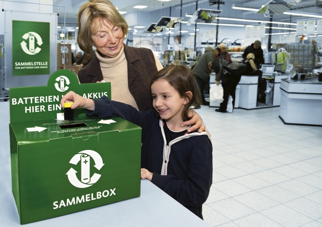 Hervorragende Sammelquote für Altbatterien Hervorragende Sammelquote für Altbatterien
