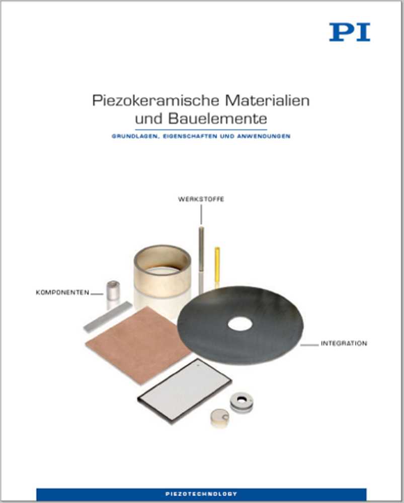 Piezokeramische Materialien und Bauelemente