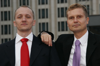 Das Autorenteam: Sebastian Wartenberg und Sebastian Voss