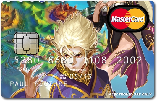 Die Prepaid MasterCard für alle Gamer