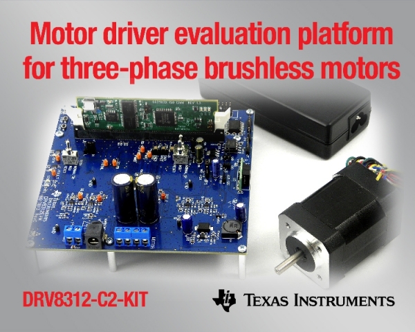 Neue Evaluierungsplattform von TI ermöglicht eine schnellere Entwicklung von dreiphasigen Motorsyste Neue Evaluierungsplattform von TI ermöglicht eine schnellere Entwicklung von dreiphasigen Motorsyste