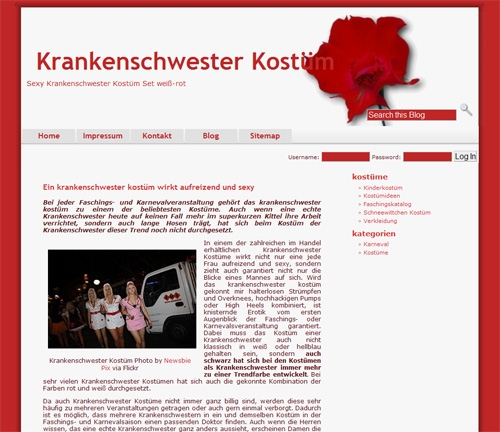 Innovative Krankenschwester Kostüm Modelle Innovative Krankenschwester Kostüm Modelle