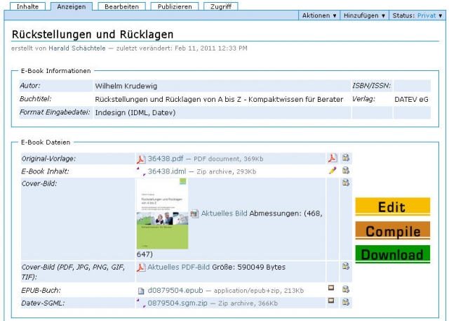 DATEV neu mit E-Books aus Belbook