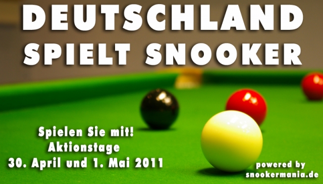 Deutschland spielt Snooker, spielen Sie kostenlos mit