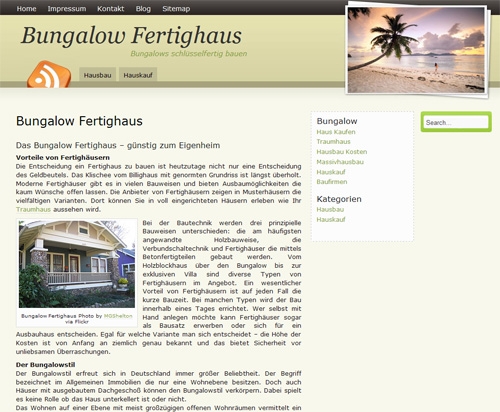 Suche nach geeignetem Bungalow Fertighaus Suche nach geeignetem Bungalow Fertighaus