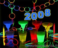 wunderschön leuchtende Knicklichter zu Silvester