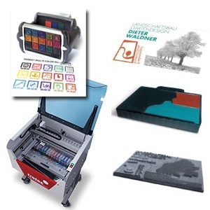 Multicolor Inkjet - Die neuste Entwicklung für mehrfarbige Stempel Multicolor Inkjet - Die neuste Entwicklung für mehrfarbige Stempel
