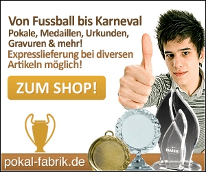 Verdiente Siege(r) feiern! Diese Pokale machen einfach Spaß... Verdiente Siege(r) feiern! Diese Pokale machen einfach Spaß...