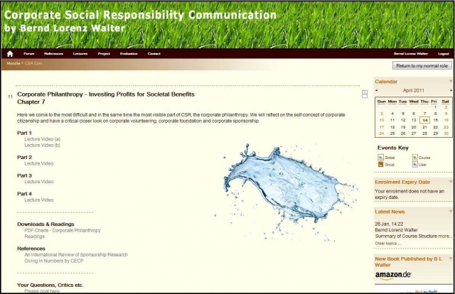 CSR Kommunikation online lernen für Wissenschaft und Praxis