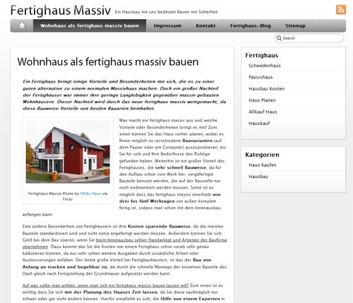 Die Suche nach Massiv Fertighäusern wird vereinfacht Die Suche nach Massiv Fertighäusern wird vereinfacht