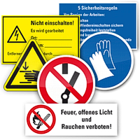 Sicherheitsschilder Sicherheitsschilder