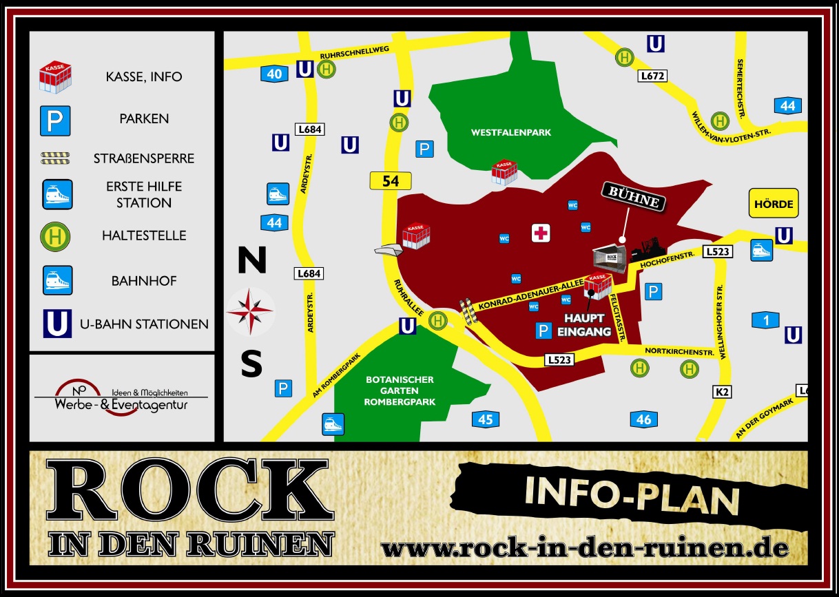 Rock In Den Ruinen  der Boden ist bereitet