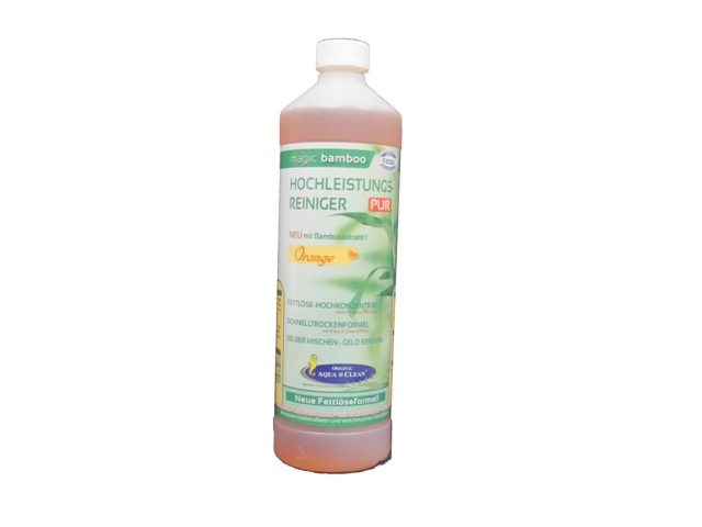 Aqua Clean Pur Hochleistungsreiniger mit Bambustensiden