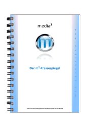 der m³-Pressespiegel von |media³|