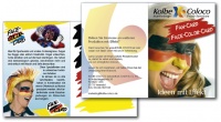 Werbemittel mit hohem Aufmerksamkeitswert. Auch kombinierbar mit einer EM-Drehscheibe als Spielübers