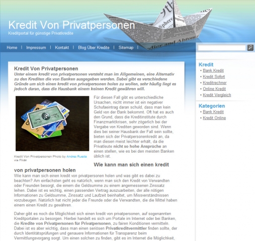 Günstige Kredite von Privatpersonen Günstige Kredite von Privatpersonen
