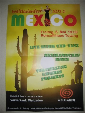 Das Hunger Projekt: Mexiko Veranstaltung in München