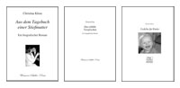 Christina Kloses Werke im Frankfurter Literaturverlag Christina Kloses Werke im Frankfurter Literaturverlag