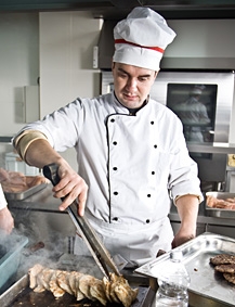 Gastronomie bewährte Textilien mit