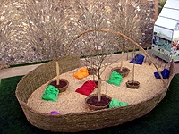Bundesgartenschau auf neuen Wegen: Farbenfrohe Outdoor-Sitzsäcke sorgen für Entspannung Bundesgartenschau auf neuen Wegen: Farbenfrohe Outdoor-Sitzsäcke sorgen für Entspannung