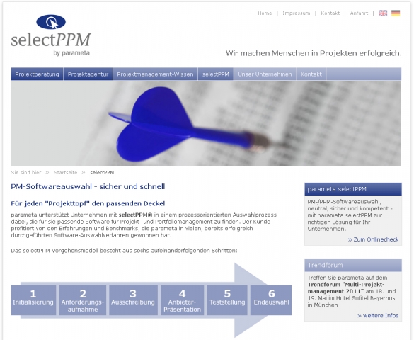 parameta launcht Toolplattform
