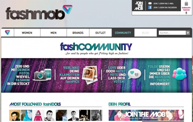 Fashionjunkies dieser Welt vereinigt euch! fashmob.com beschert allen Fashionistas des Internets e Fashionjunkies dieser Welt vereinigt euch! fashmob.com beschert allen Fashionistas des Internets e