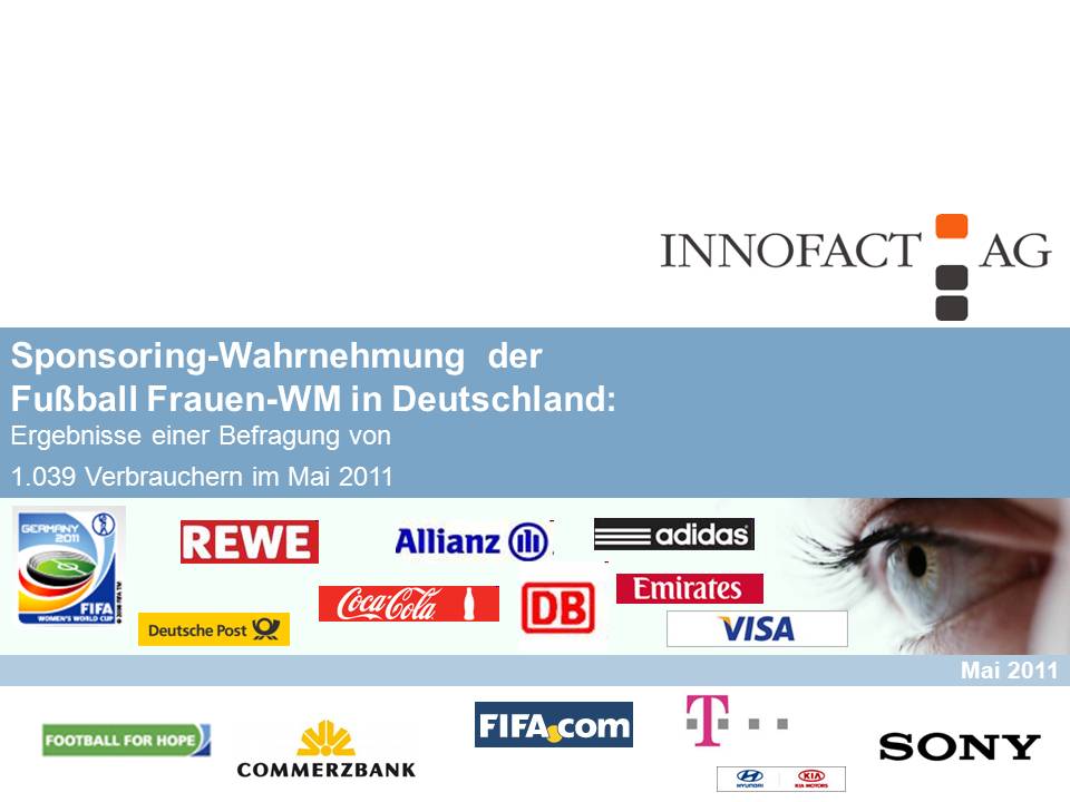 INNOFACT AG PM zum Sponsoring der Frauen Fussball-WM 2011 INNOFACT AG PM zum Sponsoring der Frauen Fussball-WM 2011