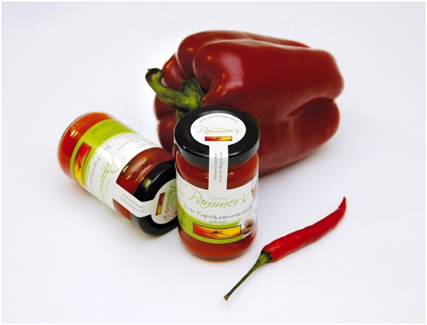 Steirisch kreativ - Pammers rote Paprika-Marmelade jetzt neu in der raha-oase!