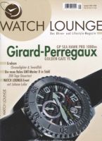 Watch Lounge Ausgabe 200801 Watch Lounge Ausgabe 200801
