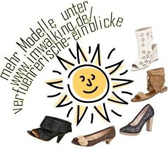 Bei I´m walking weht ein verführerisches Schuh-Lüftchen! Bei I´m walking weht ein verführerisches Schuh-Lüftchen!