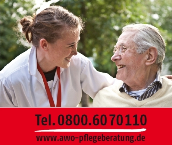Telefonische AWO Pflegeberatung kostenlos unter 0800 60 70 110 Telefonische AWO Pflegeberatung kostenlos unter 0800 60 70 110