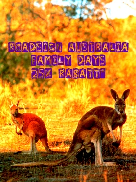 FAMILY DAYS vom 19.-22. Mai 2011 im ROADSIGN australia® Online Shop