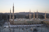 Moschee in Medina, Saudi Arabien Moschee in Medina, Saudi Arabien