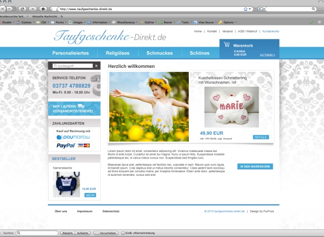Taufgeschenke online kaufen Taufgeschenke online kaufen