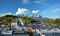 Blick über Kitzbühel