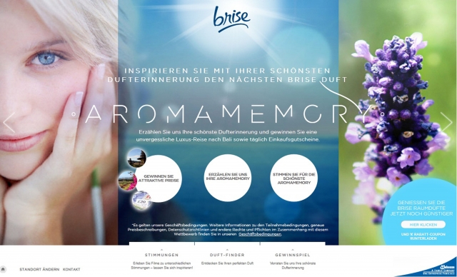 Brise® sucht die schönste Dufterinnerung