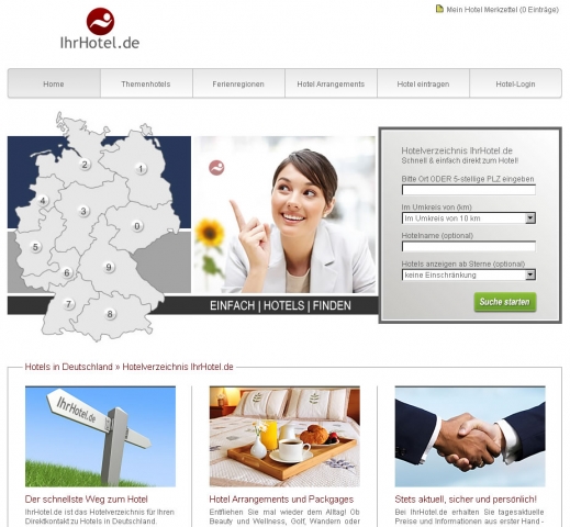 IhrHotel.de: Die besten Hotels ganz einfach finden IhrHotel.de: Die besten Hotels ganz einfach finden