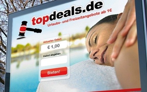 Wie Groupon nur ohne Festpreise: Satte Rabatte beim neuen Schnäppchen-Portal topdeals.de