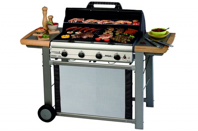 Neues von der Gasgrill-Linie Adelaide - den Vielseitigen mit großer Platte Neues von der Gasgrill-Linie Adelaide - den Vielseitigen mit großer Platte