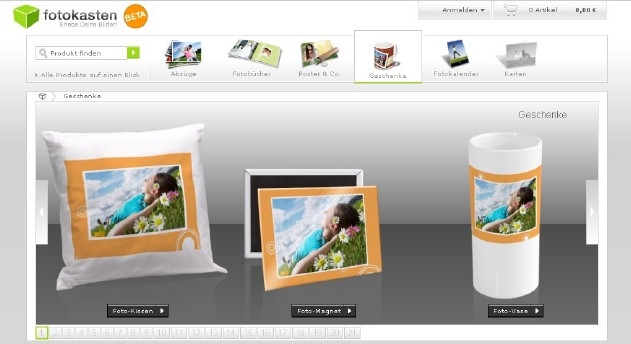 Fotobuch-Anbieter fotokasten mit neuer Webpräsenz Fotobuch-Anbieter fotokasten mit neuer Webpräsenz