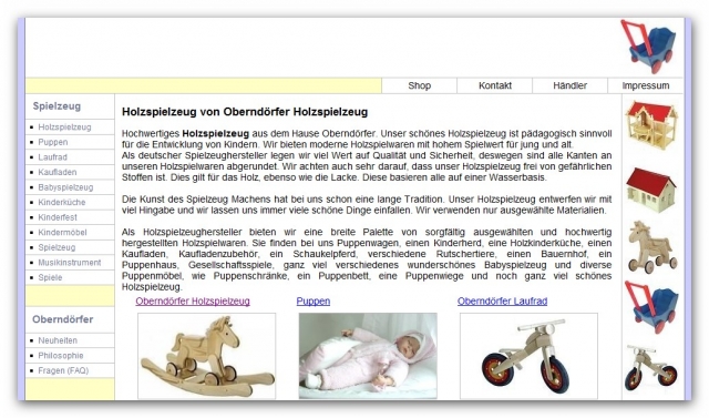 Holzspielzeug - das Spielzeug, das nachwächst