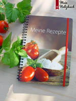 Gestalte Dein Notizbuch mit Deinem Themeninhalt