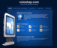 Steht in den Startlöchern: Die neue Internetplattform www.voicebay.com